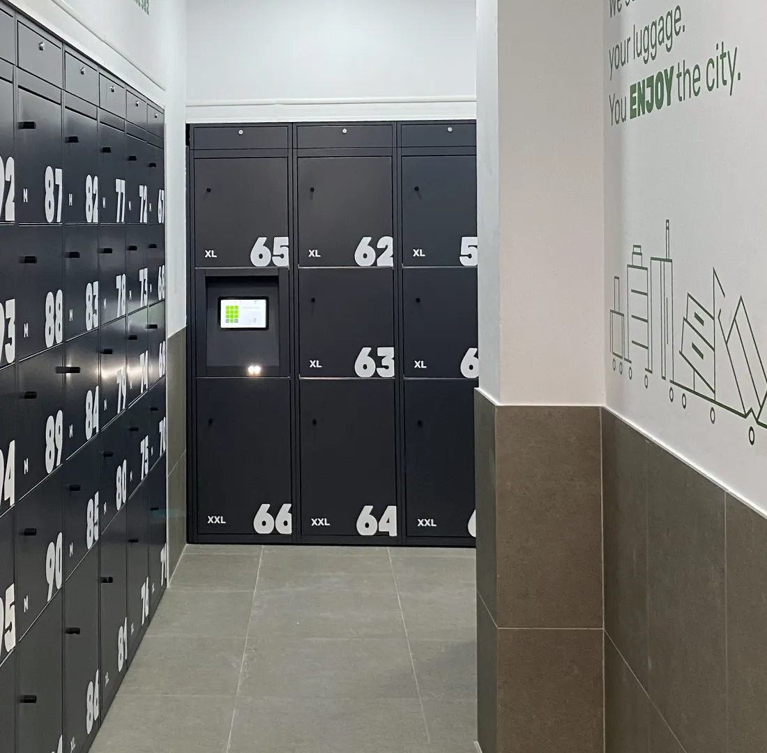 Inside a Locker in the City location